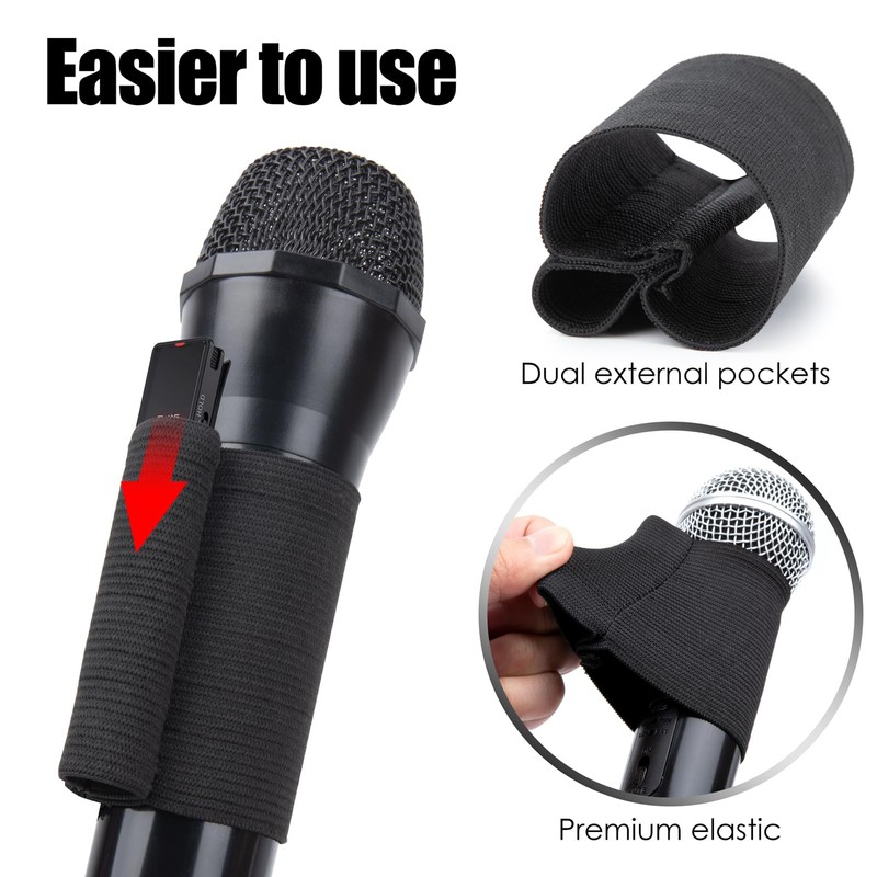 Flexible Elastic Band for Sony TX650 - Microphone Drawstring Elastic