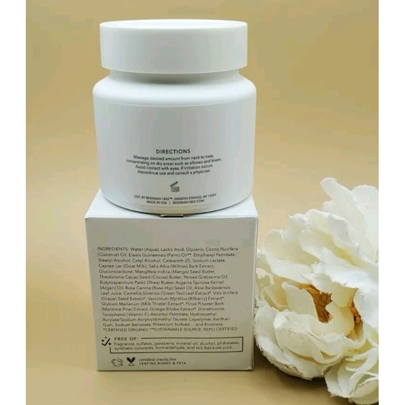 Beekman 1802 Smooth Lactic Acid & Willow Bark Goat Milk