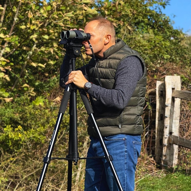 PURSUAL Universal Binocular Adapter - 1/4-20, Compatible with All Tripods