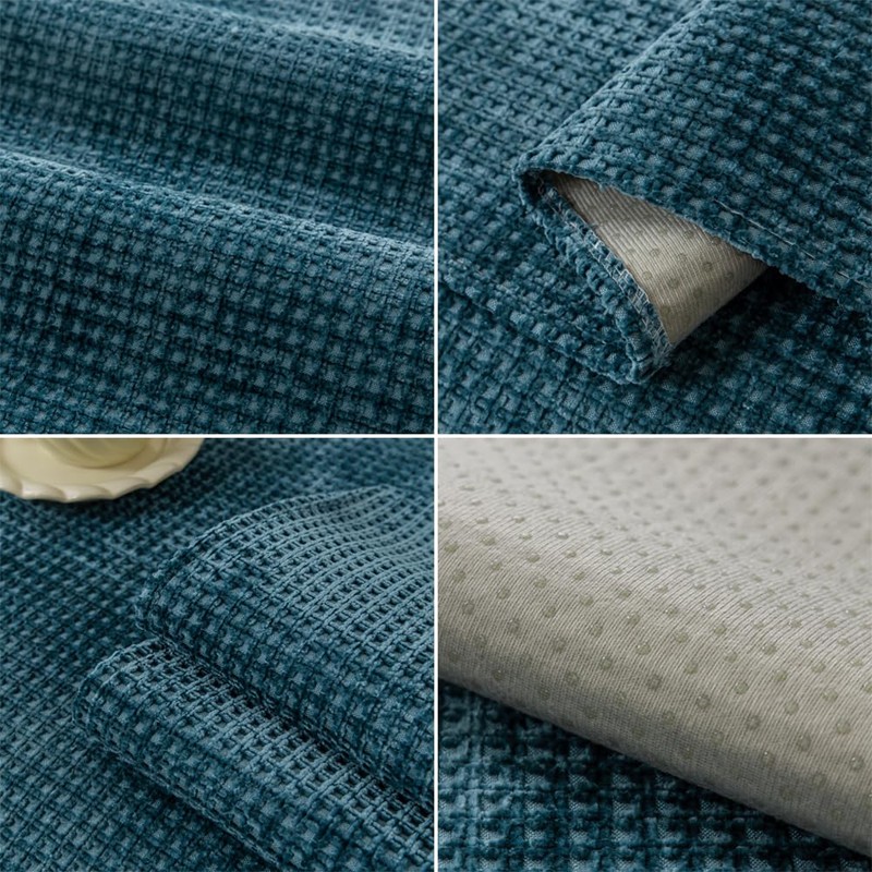 NUODWELL Soft Chenille Sofa Cover 1/2/3/4 Seater, Universal Non-Slip L