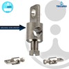 tecuro - 12000 Joint Piece for Mounting on Drain Fittings,