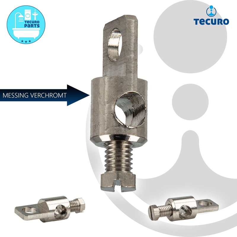 tecuro - 12000 Joint Piece for Mounting on Drain Fittings,