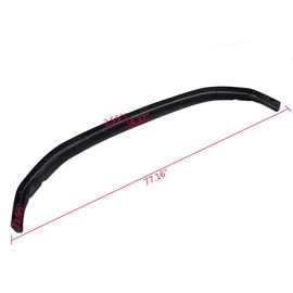 G-PLUS Front Upper Bumper Pad Cover Compatible With Dodge Ram 1500 1994-2001/Ram 2500 3500 1994-2002 Replacement Textured Black CH1000160