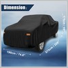 RATCHROLL Pickup Truck Car Cover for Toyota Tacoma Crew Cab