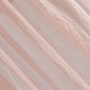 No. 918 Tayla Crushed Texture Semi-Sheer Rod Pocket Curtain Panel,