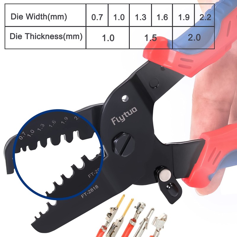 Flytuo JST Crimping Pliers and Mini Molex Crimping Pliers Tools