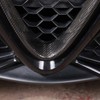 LLKUANG Real Carbon Fiber Front Grille Decoration Frame Trim Fit