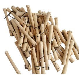 ESTAVITO Wooden Hair Curler Rollers | For Waves And Curls without Heat | Rollers Spiral Curls For Hair Styling | UNISEX | PACK OF 20 PCS |