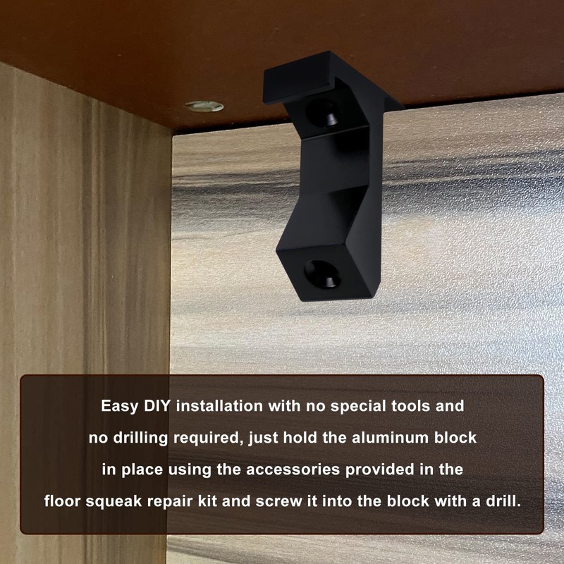 CNQLIS Squeaky Wood Relief Floor Repair Kit Can be Safely