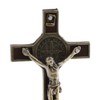 POFET Crucifix Jesus Christ Cross Statue Figurine For Car Home