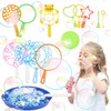 SULOLI Big Bubble Wands for Kids,15PCS Giant Bubble Maker Large
