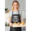 Print4U Hot Stuff Coming Through Apron Novelty Baking BBQ Cooking