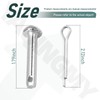 8 Pack 90757-767-000 & 94201-30450 Pin and Split Cotter Pin