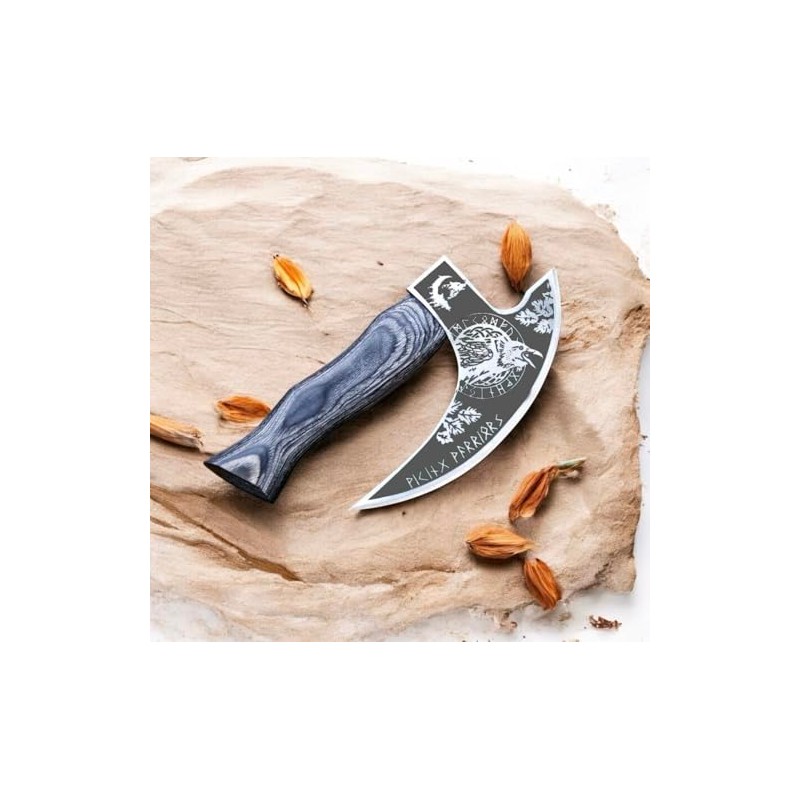 Viking Pizza Cutter Axe Viking Odin Hatchet Pizza Axe Mini