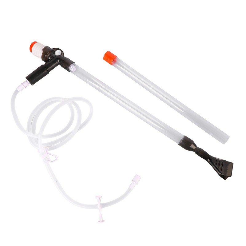 Manual Aquarium Water Changer Safe Efficient Fish Tank Gravel Cleaner