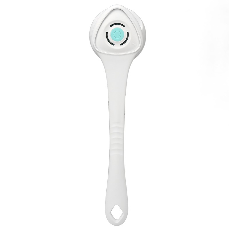 Electric Body Brush Set Rechargeable Long Handle Scrubber Shower Brush