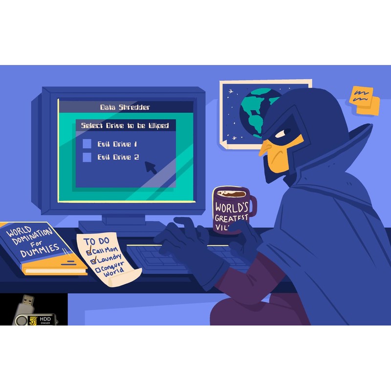 Hard Drive Eraser Bootable USB Flash Drive – Secure Disk