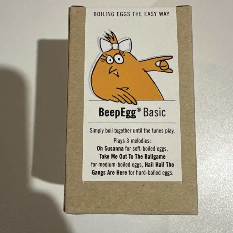 Brainstream Beepegg Basic Egg Timer Cook Perfect Soft/Medium/Ha