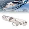 10in Bow Cleat 316 Stainless Steel Polished Mirror Finish Anchoring