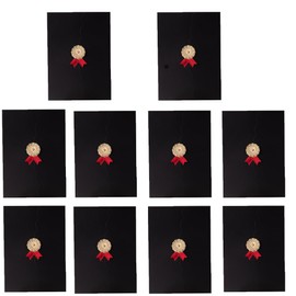 A4 Certificates File, Award Holder, Trifold, Appreciation Card, Diploma, Diploma, Award Holder, Set of 10, Anti-Square, For Both Vertical and Horizontal, Awards, Diploma, Preservation, Foil Stamping,