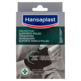 Hansaplast Sport Wrist Support Wrist Support for Protection and Relief, Orthopaedic Wrist Support with Pressure Regulation, Wrist Brace Made of Thermo-Tech Material