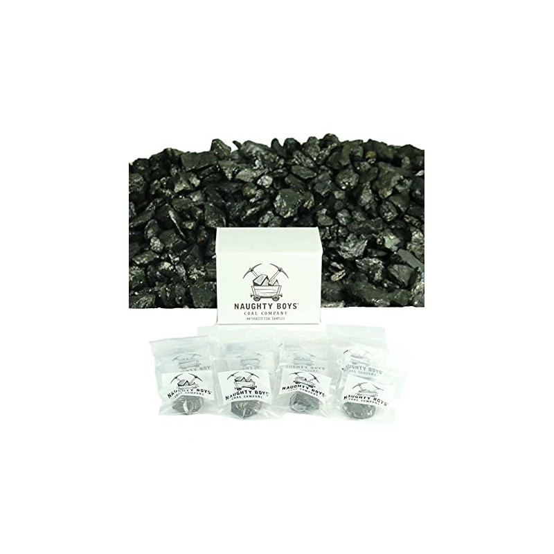 Naughty Boys Coal Company, 12 Nut Coal Bag Samples, Coal
