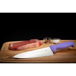 Mundial Cook's Chef Knife 8 in. with Purple Handle