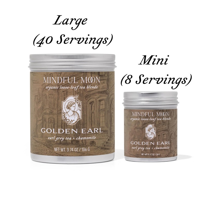 Golden Earl Herbal Tea by Mindful Moon – Earl Grey