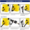 4000 PSI High Pressure Jet Washer Gun with 6 Nozzle