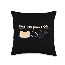Fasting Mode On Ramadan Happy Ramadan Mubarak Throw Pillow