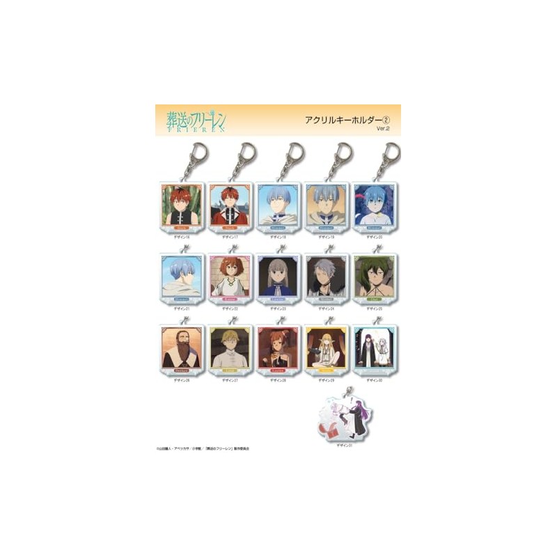 KHAN-F008-m22 Funeral Freeren Acrylic Key Chain Ver.2 Canne