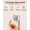 Lumary Smart Thermometer Hygrometer, WiFi & Bluetooth Indoor Temperature Humidity