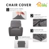 Easy-Going 4 Pieces Microfiber Stretch Recliner Slipcover – Spandex Soft