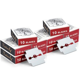 100 Replacement Blades for Foot Callus Remover Rasp, Beauties Factory Spare Blade for Heel Dried Hard Skin Shaver Refill