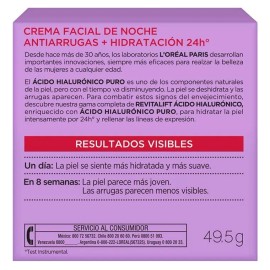 L'oréal Paris Crema Noche Anti Líneas Expresión 50ml Mixta Noche