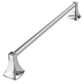 WZRUA 24 Inch Chrome Towel Bar Towel Rack for Bathroom Kitchen Hand Towel Holder Dish Cloths Hanger SUS304 Stainless Steel Rustproof Wall Mount