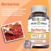 Amazing Nutrition Amazing Formulas Berberina 1000mg 120 Cápsulas Suplemento Control