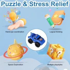 Magnetic Wall Climbing Toy Car, Magnetic Anti Gravity Wall Climbing Car, Magnetic Levitation Inertia Climbing Wall Toy Car (Blue)