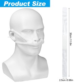 Elastic Nose Bandage 5 Pcs Nasal Dressing Holders External Nose Mesh Wound Bandages Post-Operative Support Supplies