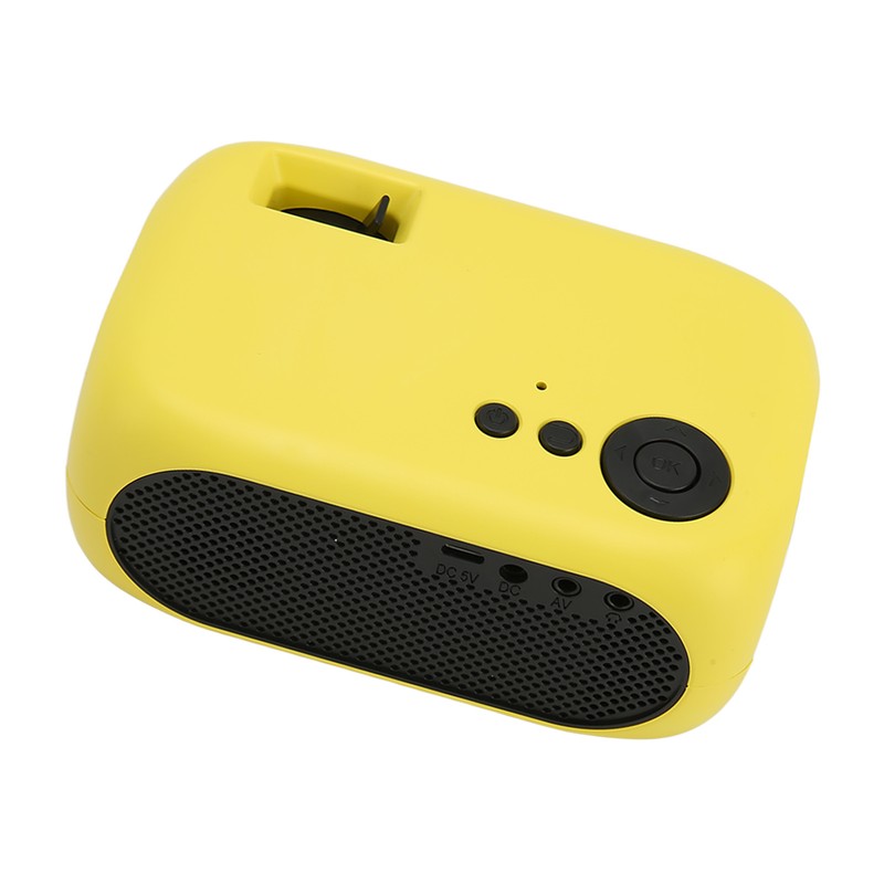 M24 Mini Portable Projector Multifunction 360 Degree Surround Sound Home