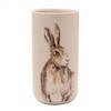 Widdop Tall Ceramic Vase - Wild Hare with Speckled Effect