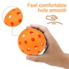 12 Pack Pickleball Balls, 40 Holes Outdoor Pickleballs, High Elasticity