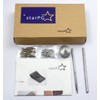 StarPG Miniature Single-Sided Caulking Rivets 0.1 inch (3 mm) 100