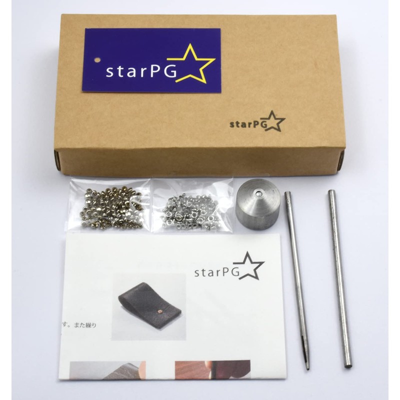 StarPG Miniature Single-Sided Caulking Rivets 0.1 inch (3 mm) 100