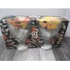 Pasabahce vtg. Pasabahce Piknik Glass Ice Cream Bowls / Goblets