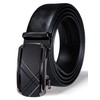 Dubulle Belt for Men Ratchet Buckle Automatic Designer Leather Belt
