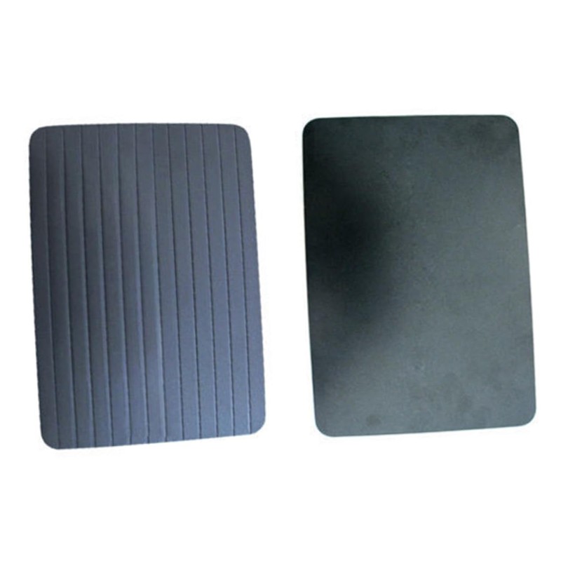 SHOWERORO Thawing Tray Aluminum 29.5x20.8x0.3cm Fast Defrosting Plate Kitchen Tool