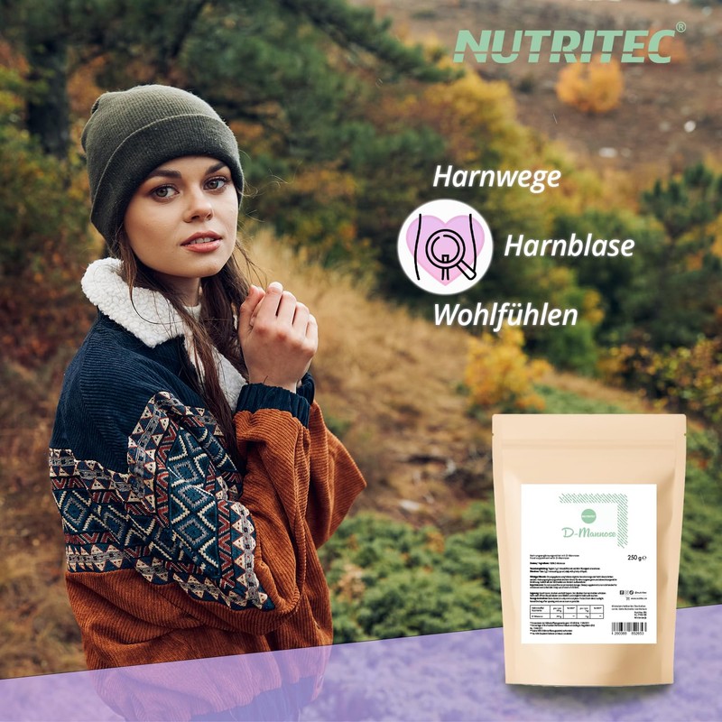 Pure D-Mannose Powder 100 g with Measuring Spoon - 50