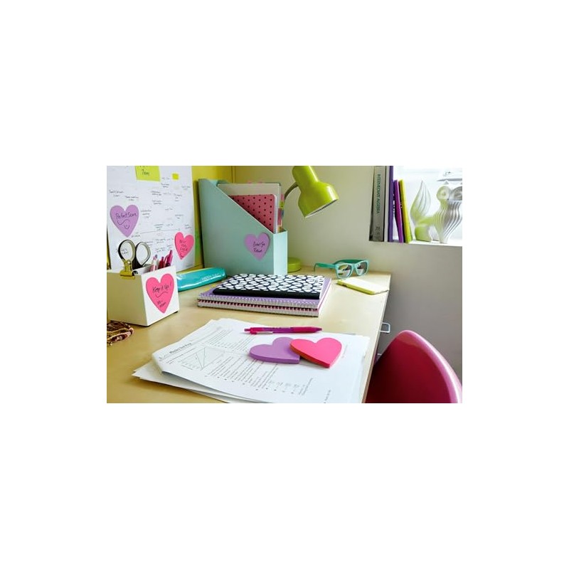 Post-it -T-HRT Notas Corazón de Hojas