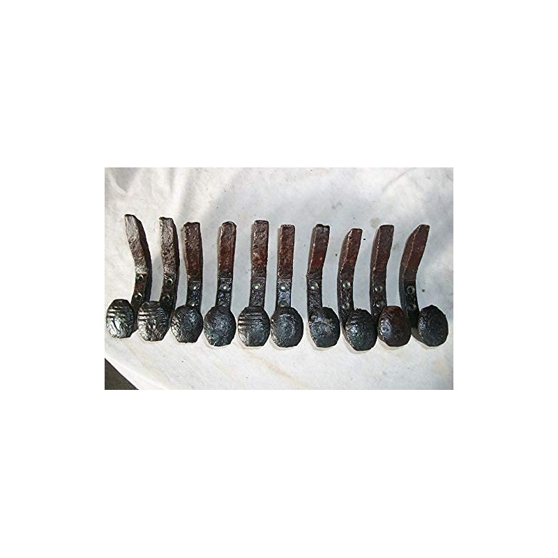 Spikes by Mike 10 REPURPOSED Railroad Spike Coat Hooks Coat